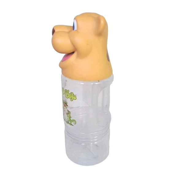 Vtg Rainforest Cafe Cheetah Leopard Maya Tumbler & Snack Cup Holder (NO STRAW) - Picture 2 of 5